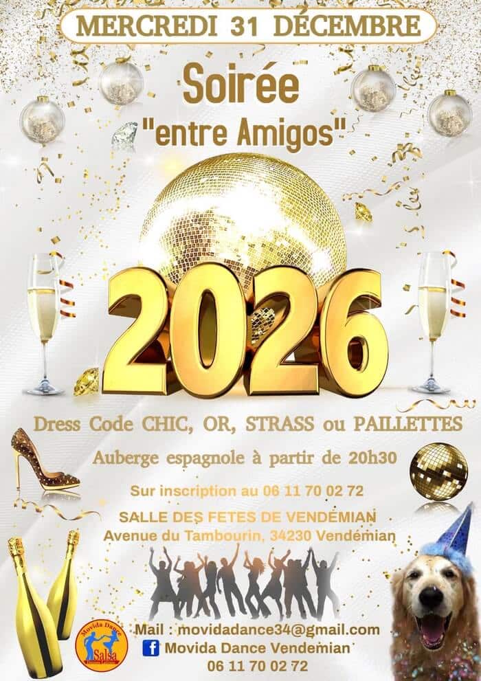 Soirée Entre Amigo à Vendémian