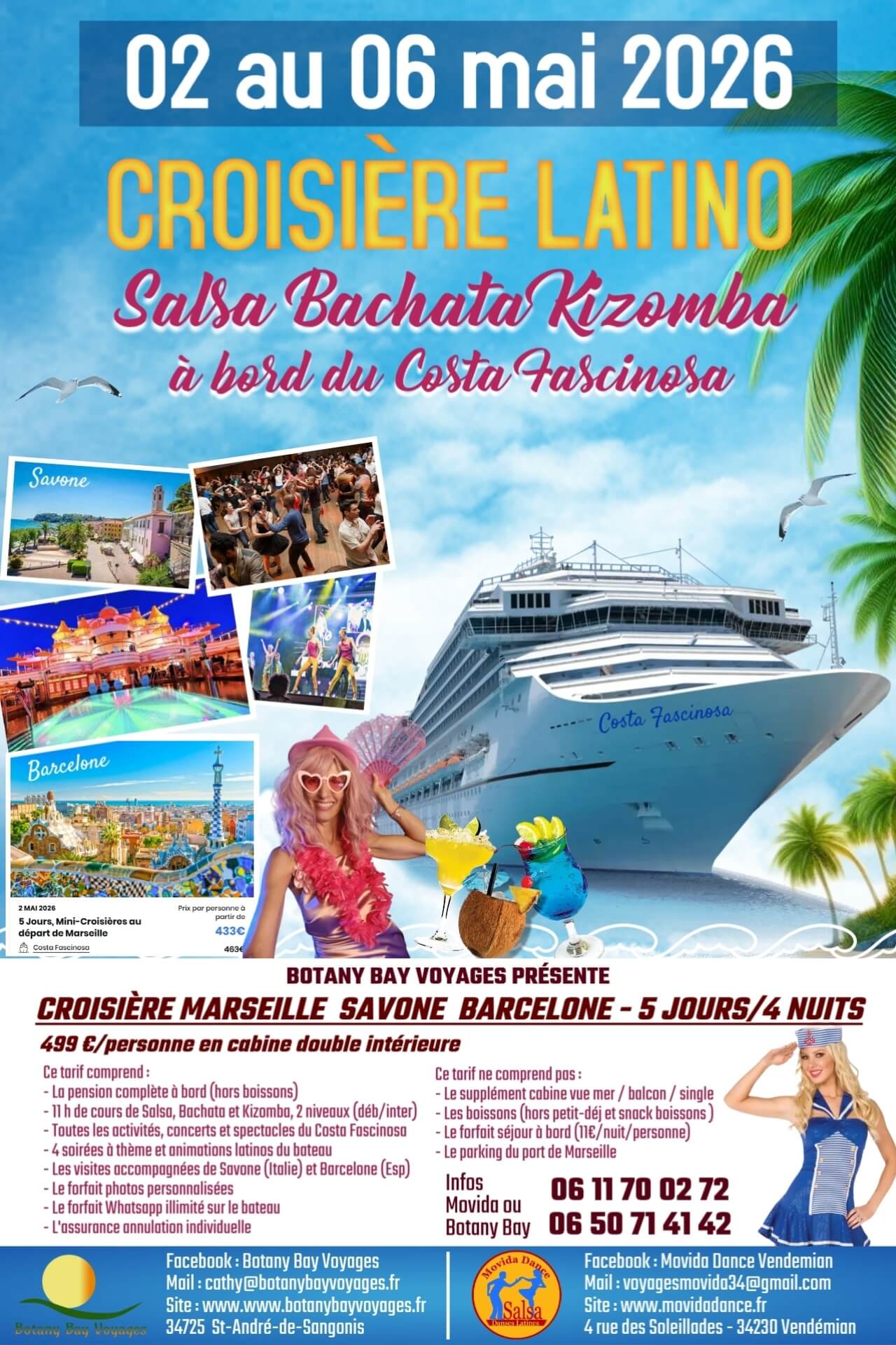 Croisière Latino en Méditerranée