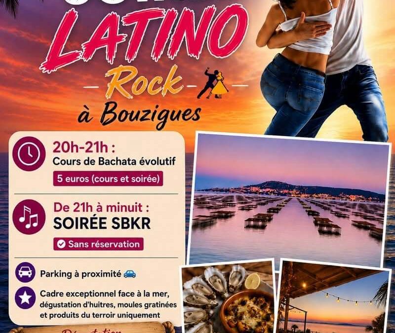 Soirée Latino Rock Chez Gines à Bouzigues