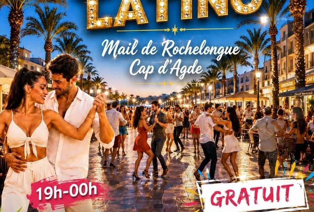 Soirée Latino au Mail de Rochelongue – Agde