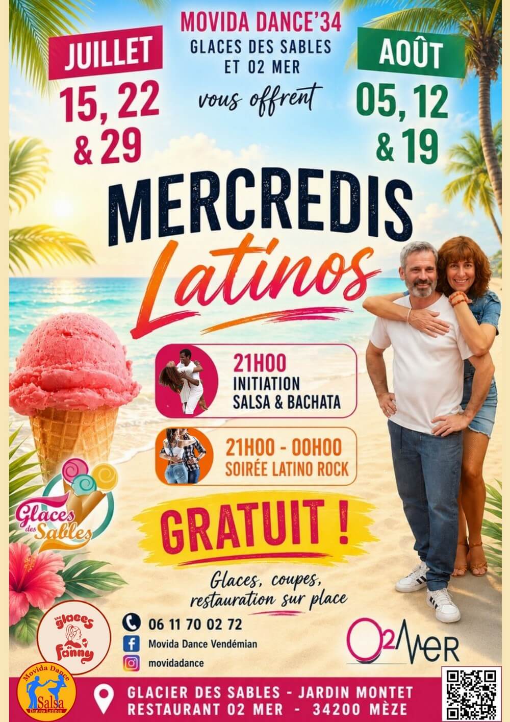 Mercredi Latino à Mèze