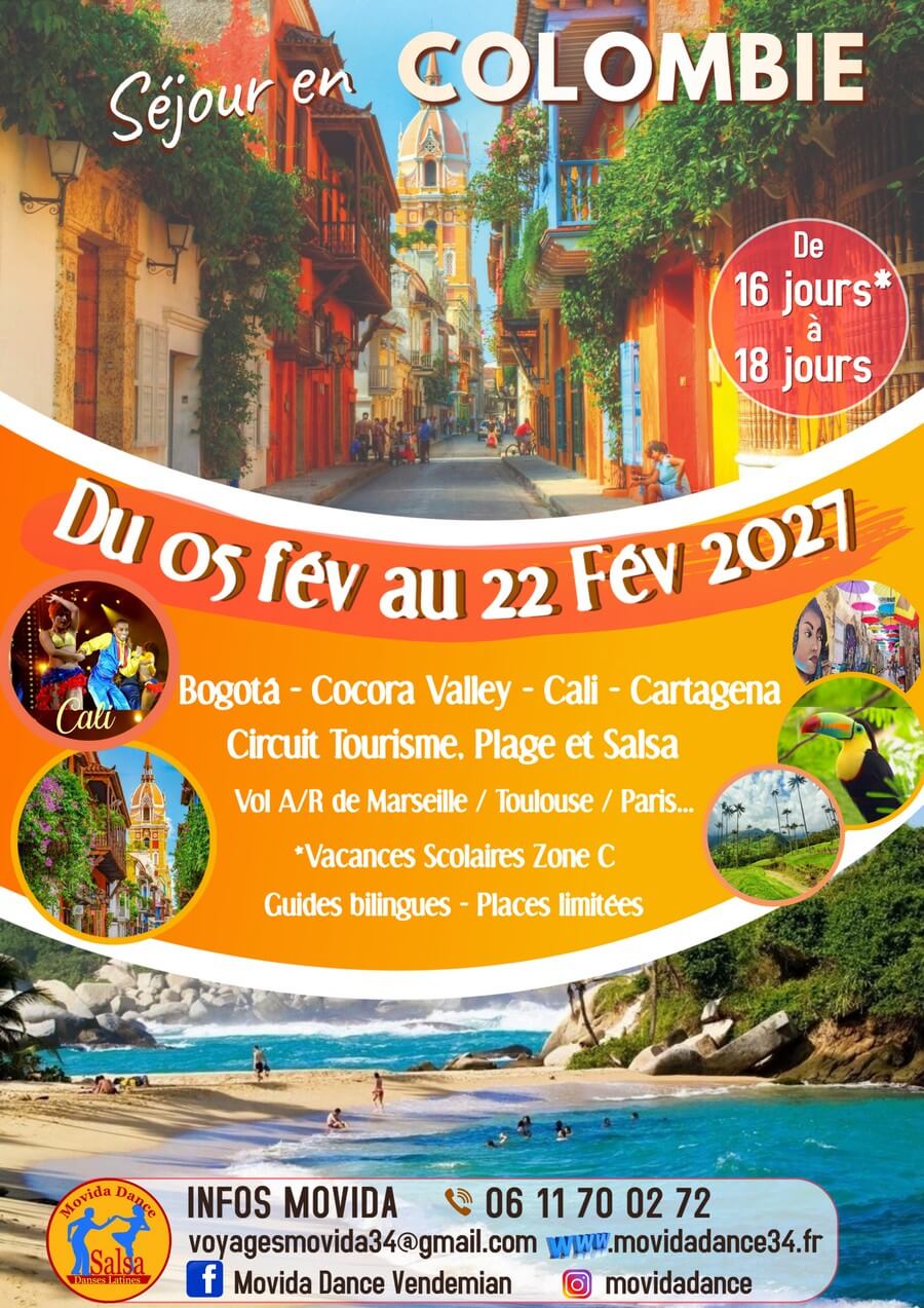 Séjour en Colombie en 2027