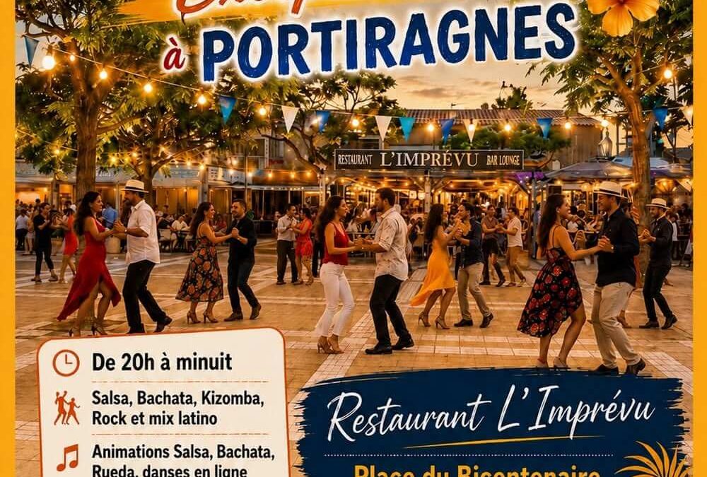 Soirée Latino au Restaurant L&rsquo;Imprévu à Portiragne