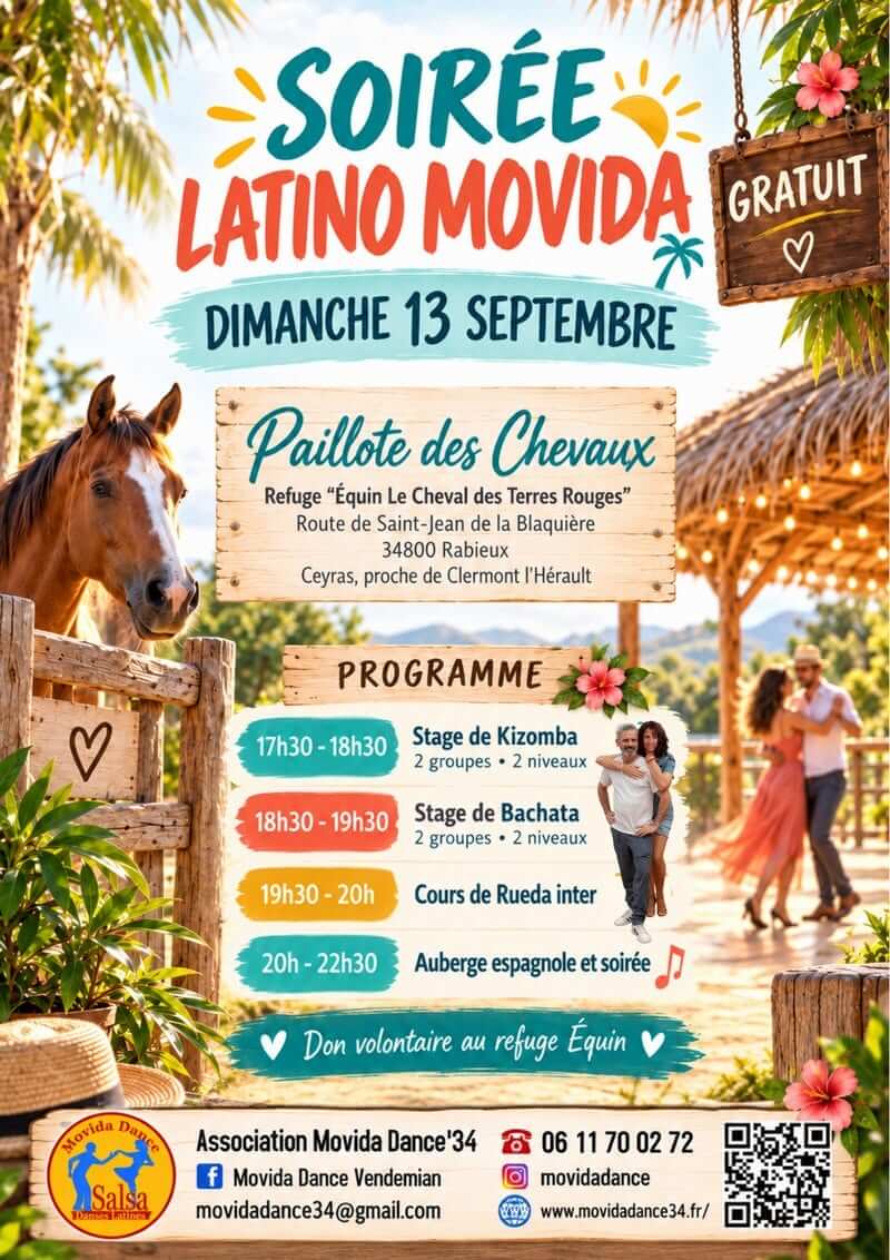 Soirée Latino à Rabieux