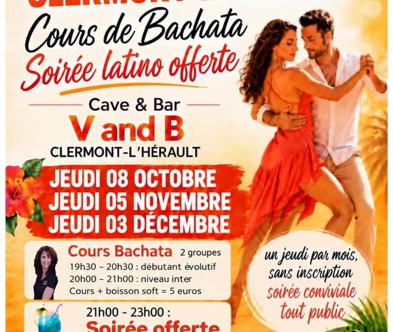 Soirée Latino chez V and B à Clermont l&rsquo;Hérault